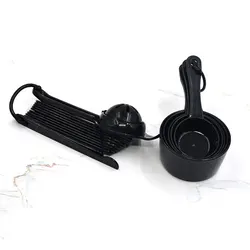 Kitchen Baking Plastic Measuring Spoon and measuring Cups Set for Dry or Liquid