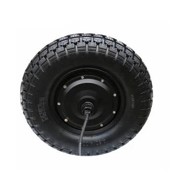 ZLTECH 16inch 48V 800W 15N.m 200kg high load 200RPM high precision waterproof IP54 electrical wheel hub servo motor for robot