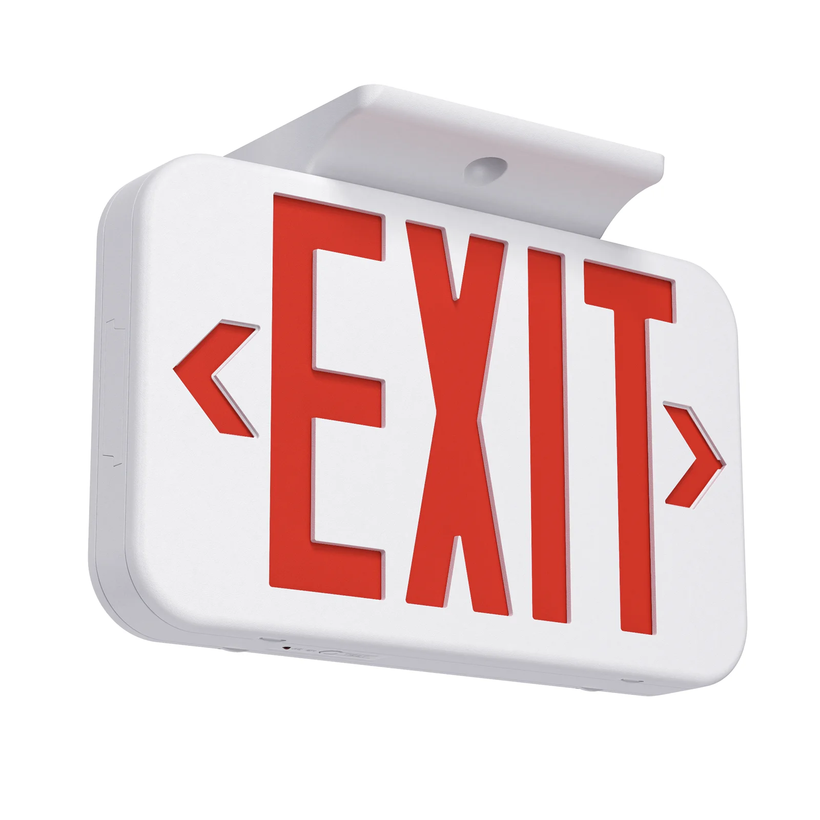 2024 Hot Selling Red/Green Letter ABS Plastic LED Emergency Exit Sign Led Light For USA Market