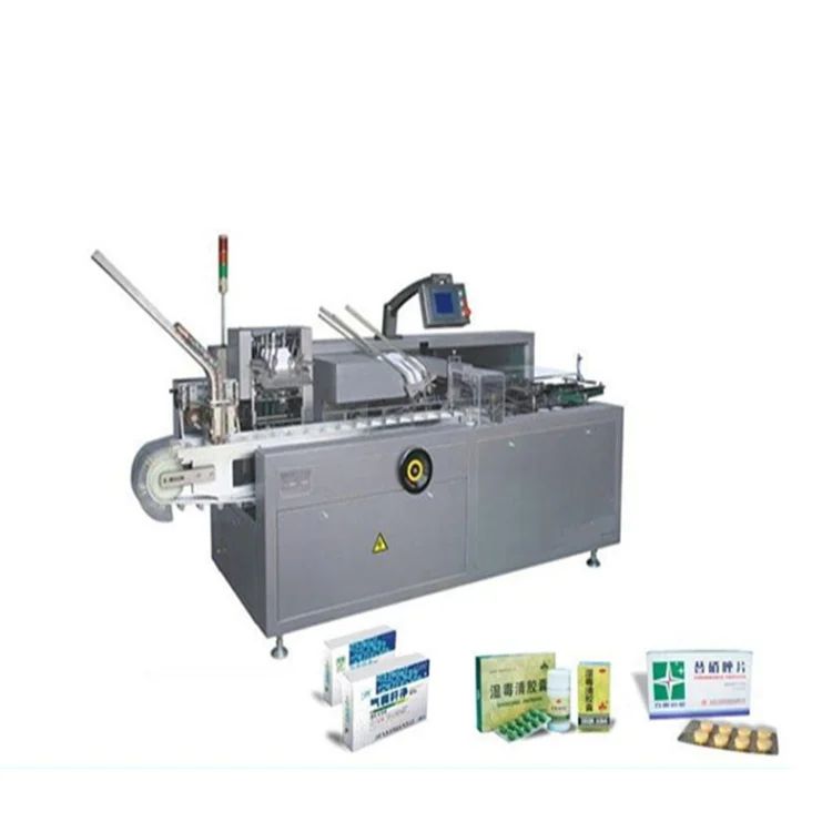 Manufacturer Automatic High Speed Vertical Antigen Reagent Detection Cartoner Cartoning Machine