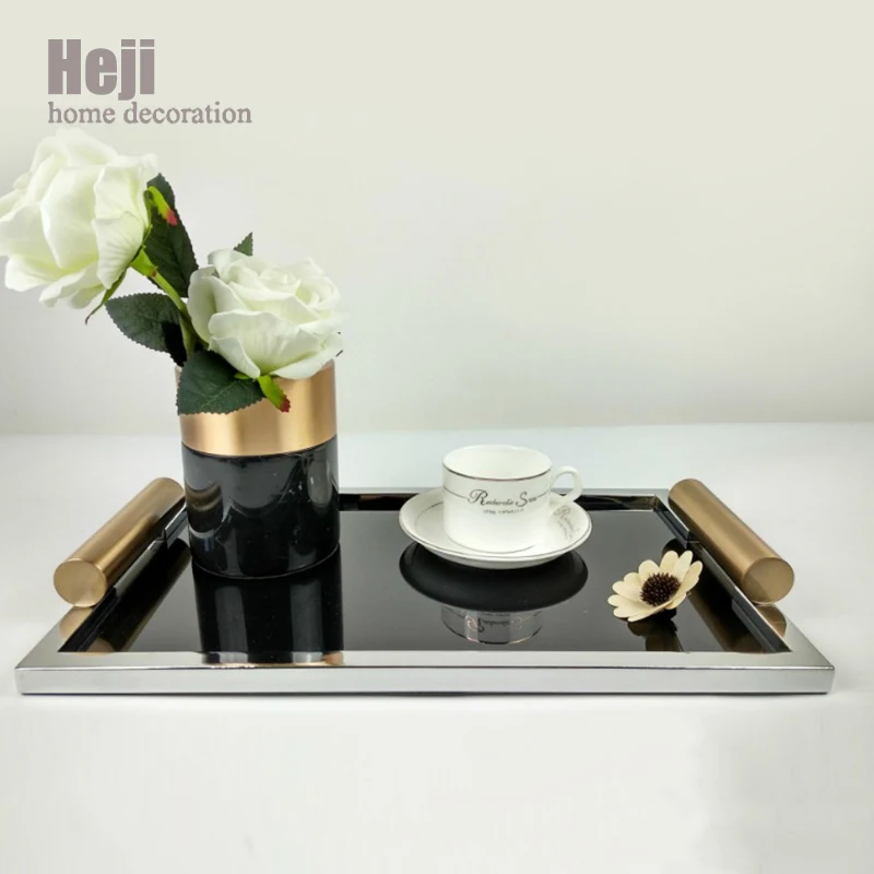 Chinese Tea Set Small Trinket Decorate Fruit Holder Tray For Serving