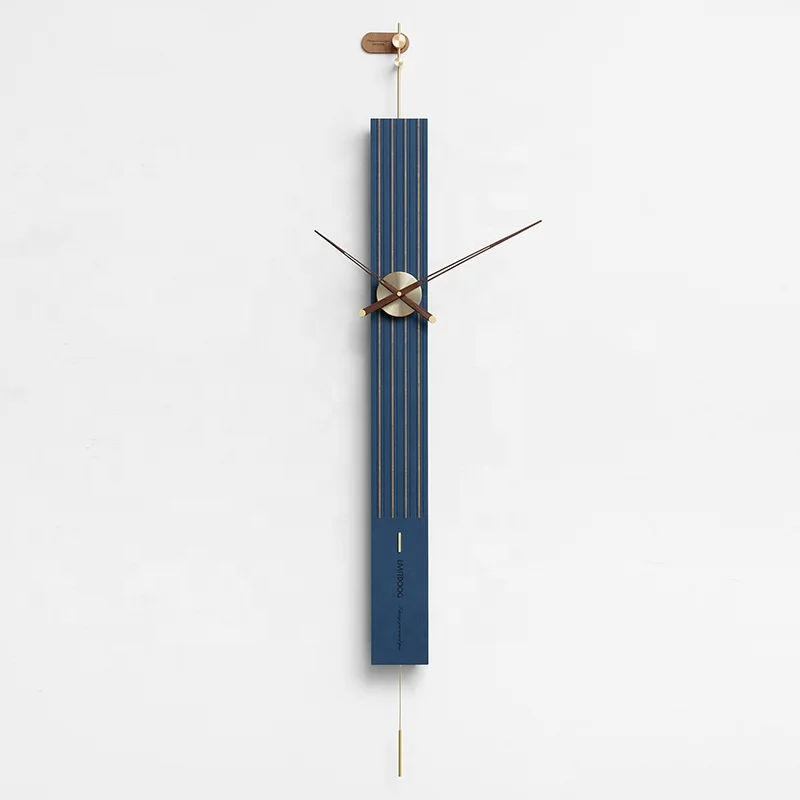 EMITDOOG Creative Wall Decor Clock Large Size Metal Clocks Modern Minimalist Wall Clocks For Living Room Decoration Gold Sales