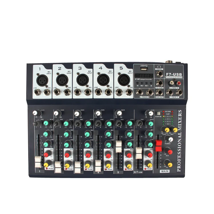 Высококачественный встроенный usb/sd dj микшер bt800 аудио вещания консоль