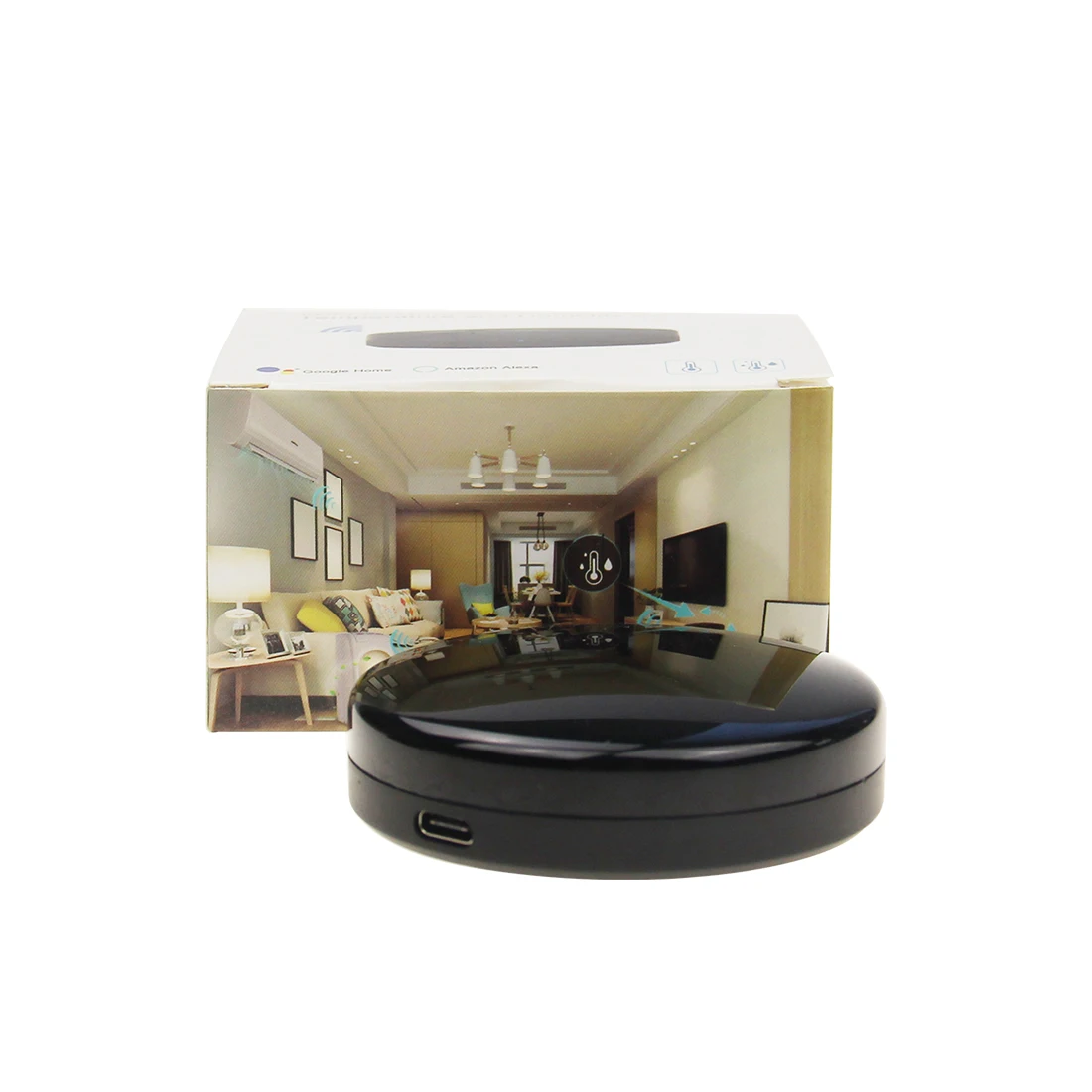 Temperature And Humidity Sensor Wifi Smart Universal Tuya App Control IR Remote Controller  IR Blaster