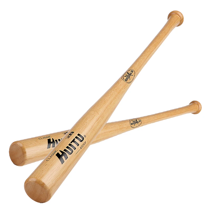 Rated with Custom Logo and Packing Professional Classic Birch / Oak Rubber Wood / Maple Wooden Baseball Bats For Youth OR Adult (1600334027646)
