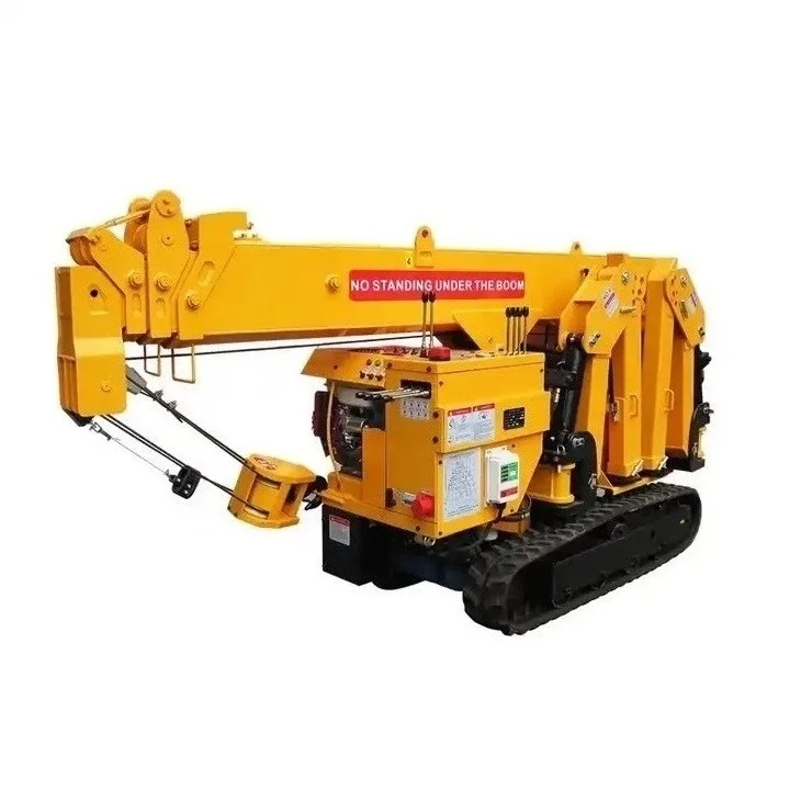 HBX3.0 Portable Five  Section Hydraulic Boom Wireless Remote Control Mini Hydraulic Crane