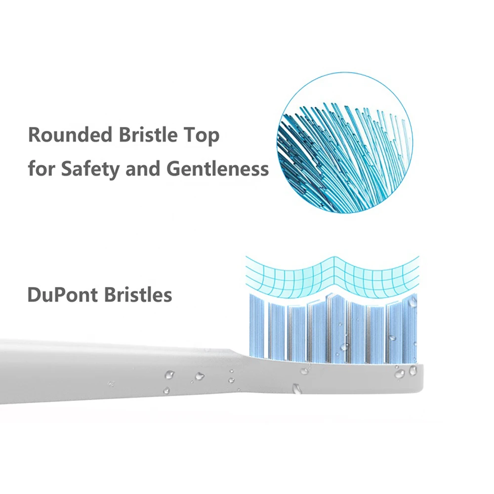 
JS306 Waterproof rechargeable DuPont nylon portable electric toothbrush 