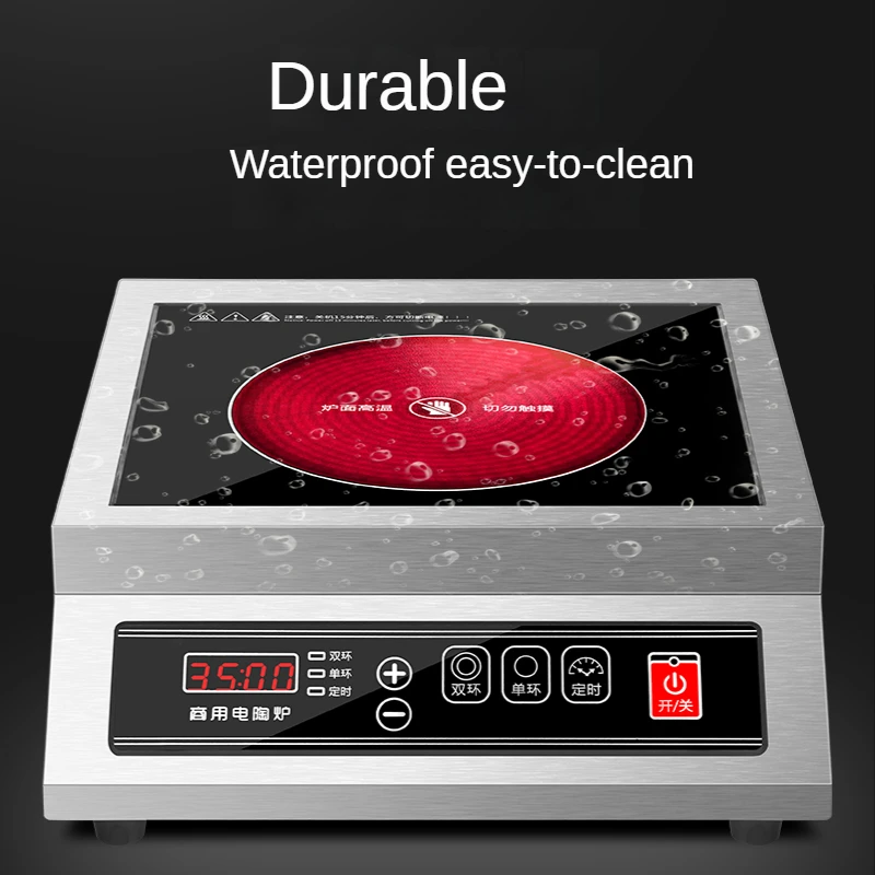 Single Burner 3.5 Kw induction hob  Intelligent Igbt Digital Display stove electric  Commercial induction stove Induction Cooker