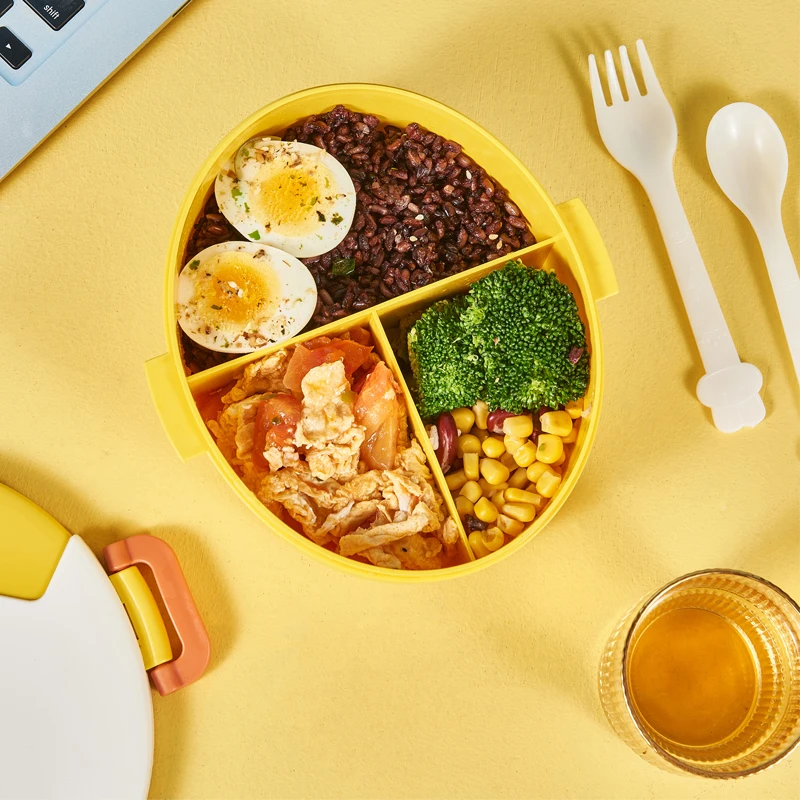 Food grade material BPA free food containers School Children Bento Lunch Box for Kids