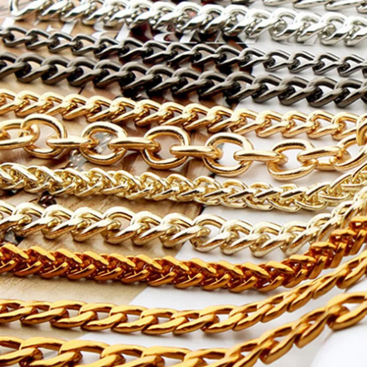Hot sale Fashion High quality bag chain of handbags accessories metal chains for handbag hardware chains