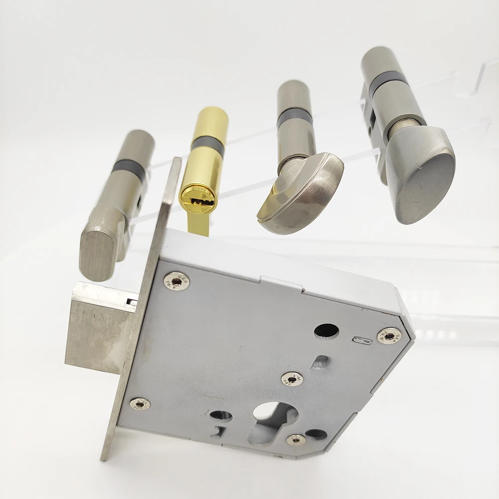 60mm backset single bolt 304 stainless steel mortise lock entrance door lock