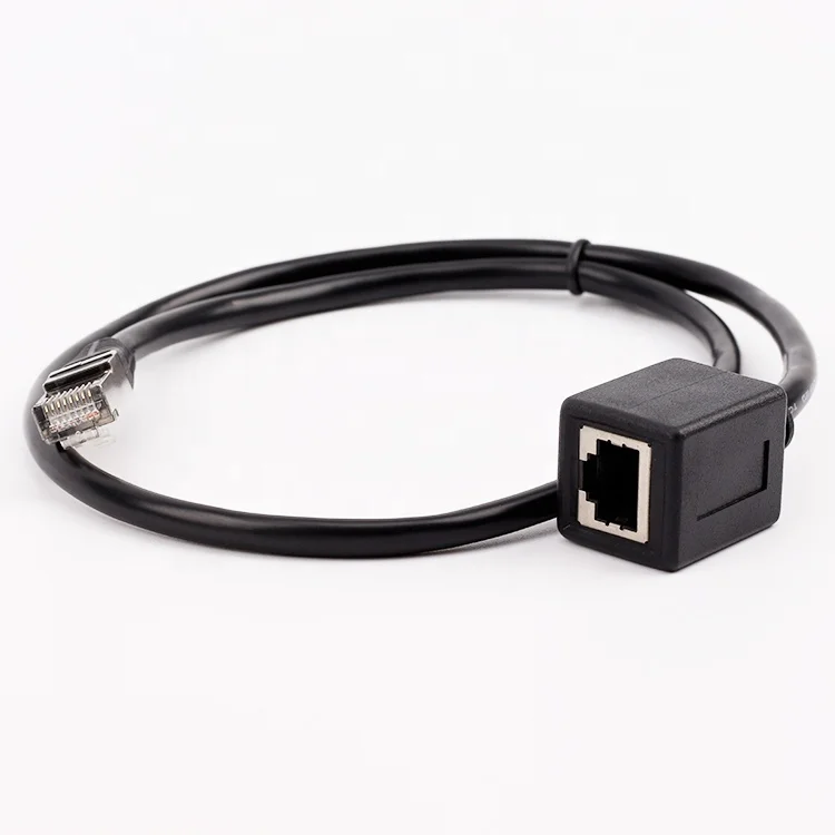 UTP CAT5E RJ45 Extension Patch Network Cable With Male To Female Interface