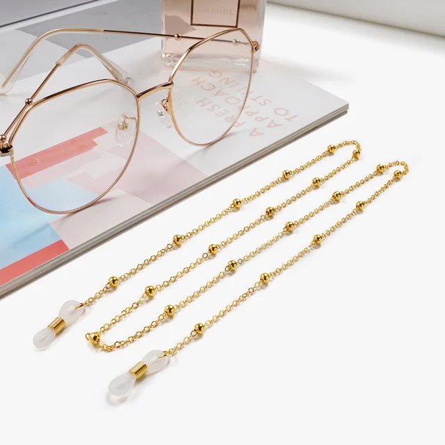 Custom metal eyeglass chains holder eyewear retainer glasses sunglasses cord neck strap