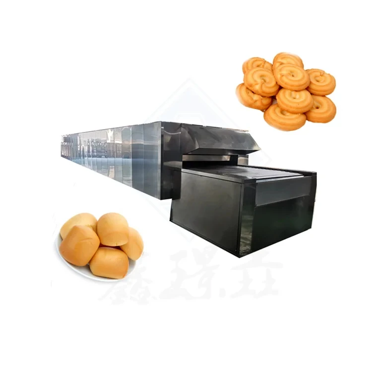 industrial tunnel oven large 20 meters industrial tunnel oven for biscuits from China