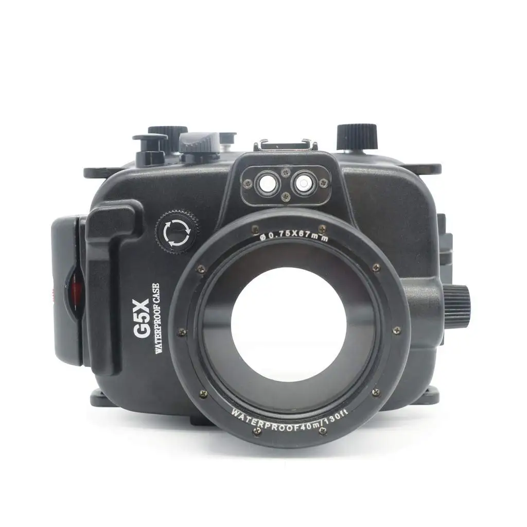 Dropshipping Waterpro Meikon Diving Underwater Housing Diving Case for Canon G5X  G7X G9X Camera
