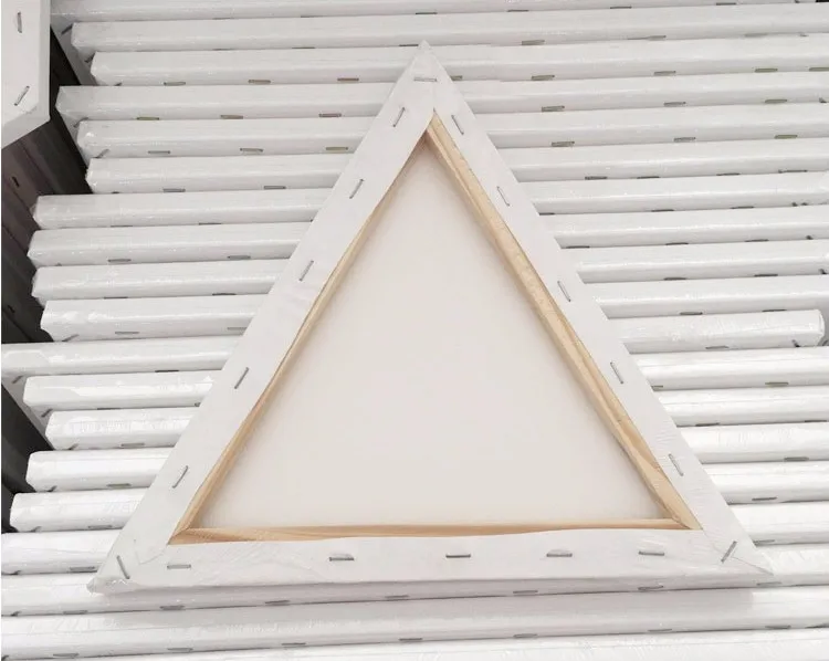 2024 Art supplies new products blank stretched canvas frame 40*60cm with 280g cotton canvas