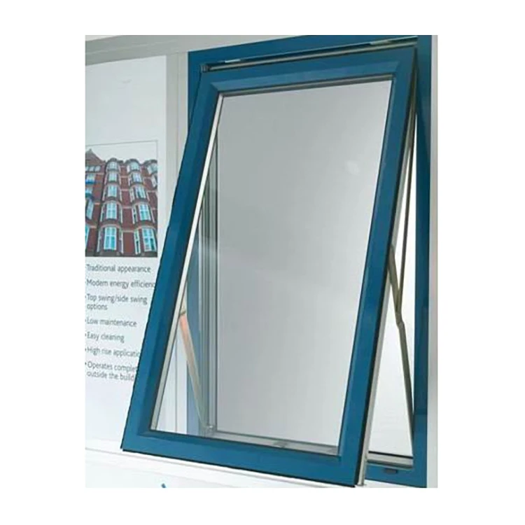 KDSBuilding Different Windows Colors Thermal Break Transom Laminated Glass Aluminum window awning  Roof Window