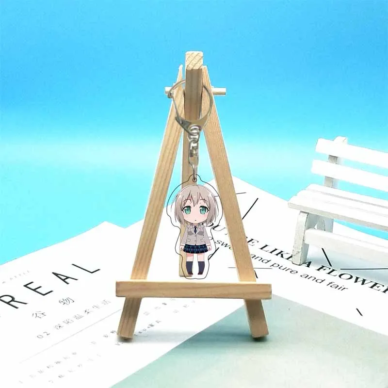 Anime BanG Dream! MyGO Cartoon Character Transparent Acrylic Keychain
