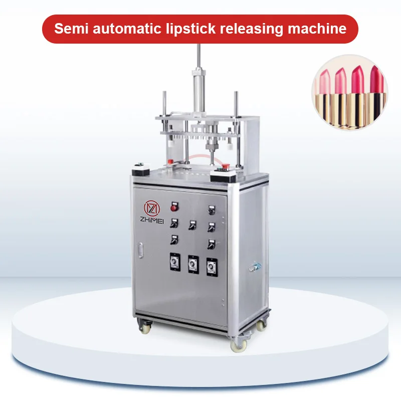 SEMI AUTOMATIC LIPSTICK RELEASING MACHINE LIPSTICK MACHINE PRODUCT RELEASING EQUIPMENT