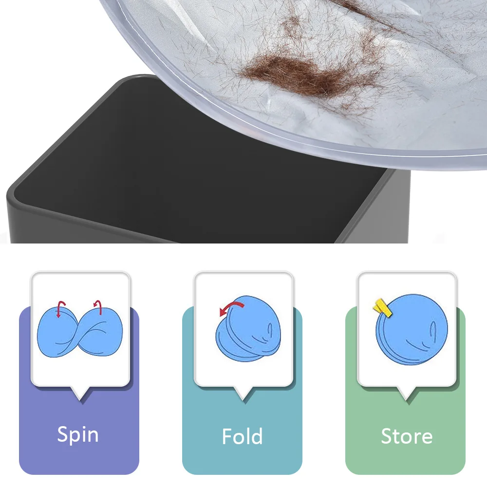 
Hairdressing Cloak Beard Shaving Waterproof Kit Haircut Accessories Salon Barber Hair Cutting Cape Umbrella 