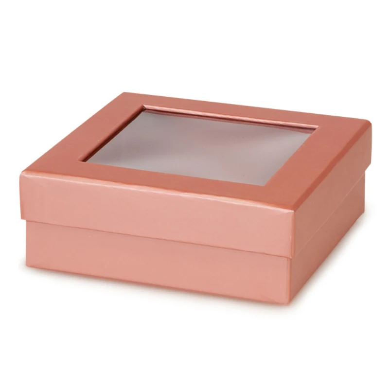 Custom Logo Luxury Design Cigar Packaging Cardboard Boxes Fancy Paper Laser Foil Card Rigid Lid And Base Box With Window Design