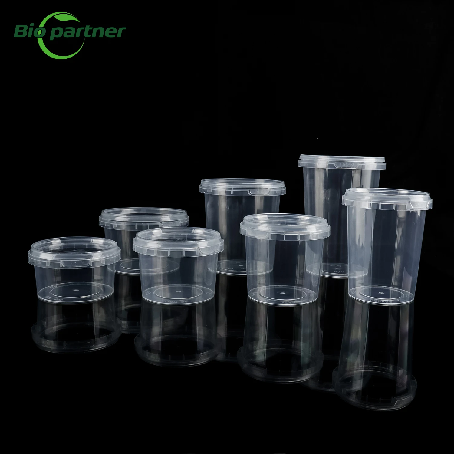 Clear Soup Bowl Deli Container Tamper Evident Safe Lock plastic Pet Deli Plastic Food Storage Containers With Lids