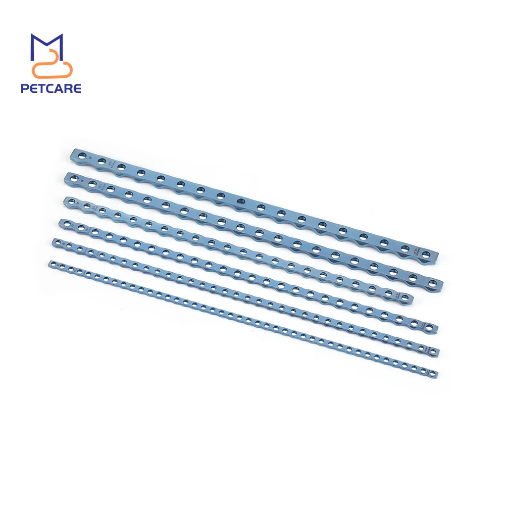 1.6/2.4/3.2/4.0mm ALPS Broad Straight Cuttable Locking Plate Veterinary Orthopedic Surgical Instruments Medical Supplies
