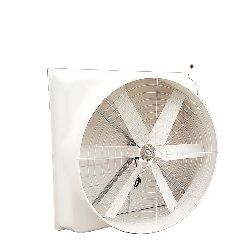 28000 m3/h poultry house wall mounted industrial fiberglass cone exhaust fan