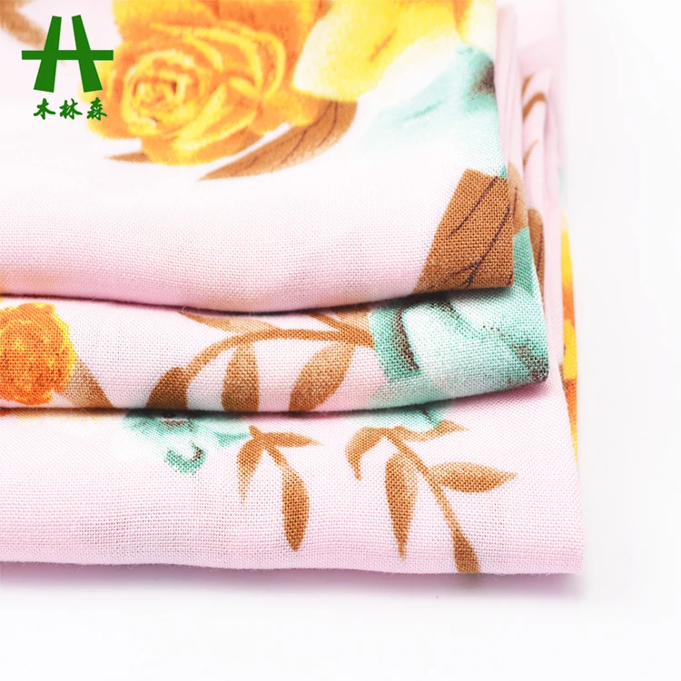 Mulinsen Textile High Quality 100% Rayon Challis Printed Woven Fabric Viscose for Clothing