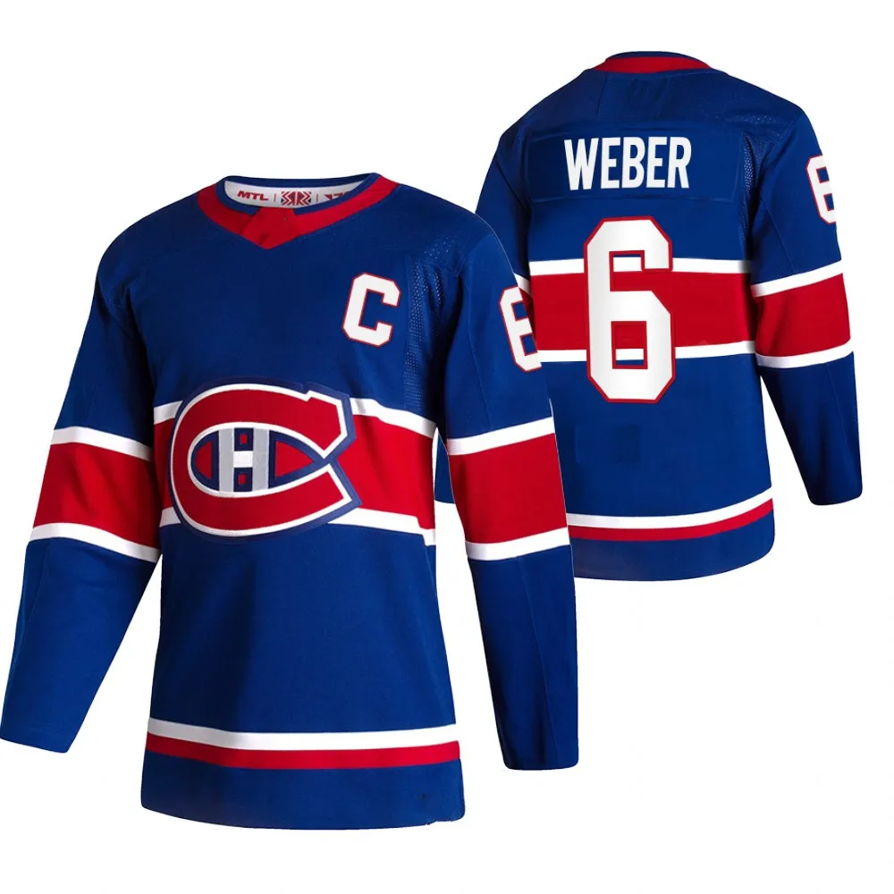 Wholesale Cheap New 2021 Reverse Retro Montreal Stitched Sports Ice Hockey Jerseys Custom Canadien 6 Weber 11 Gallagher 31 Price