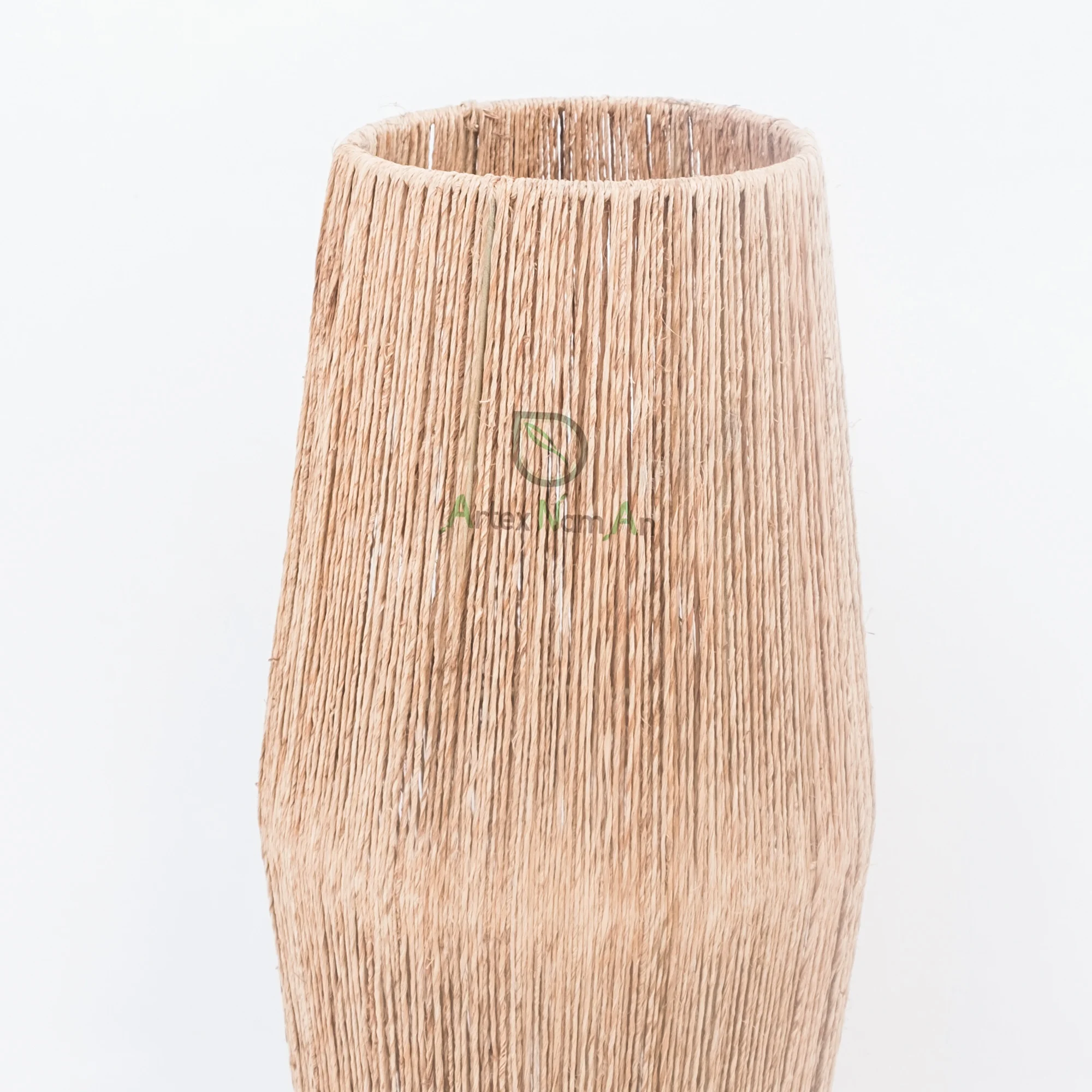 Eco friendly jute table modern lamp also handmade lamp for home decor from Vietnam suppliers