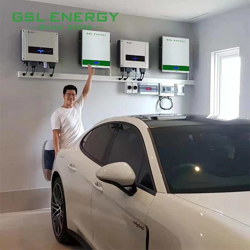 GSL ENERGY Factory Direct On Grid Solar Power Panel System Lithium Solar Power Storage Wall 10Kw lifepo4 48v 200ah powerwall