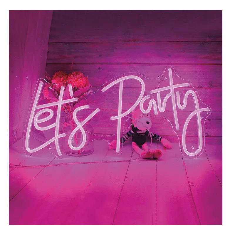 Wall Hanging Xmas Birthday Gift Wedding Party Game Room Desk LED Neon sign