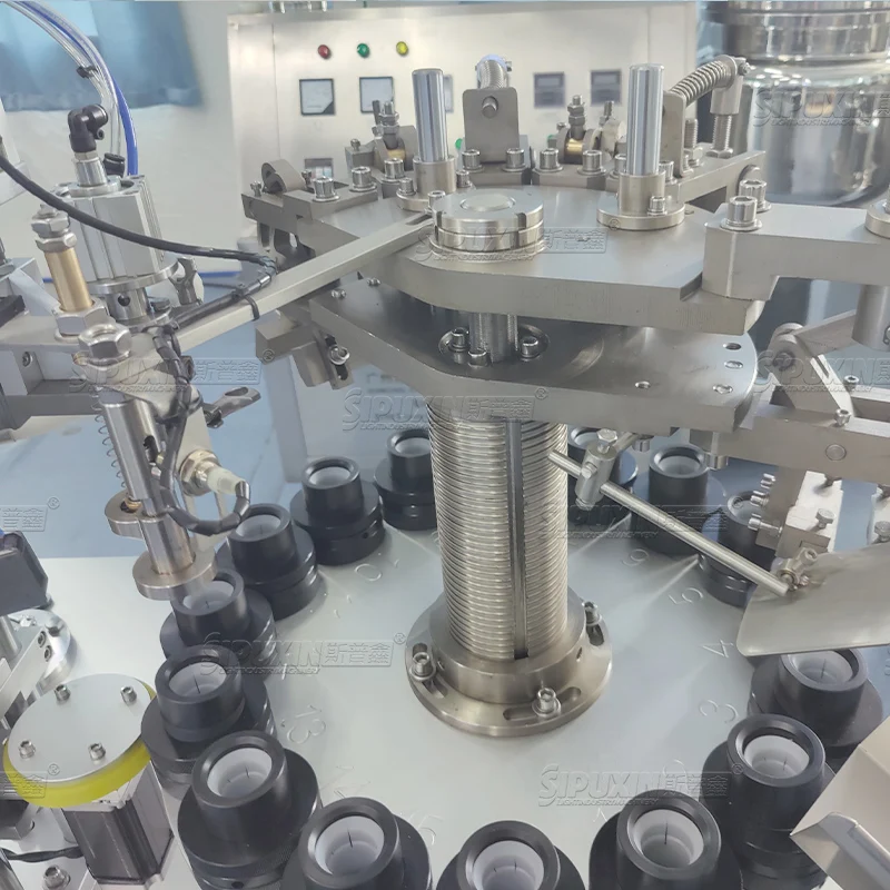 Semi Automatic Aluminum Ointment Tube Filler Tube Filling and Sealing Machine