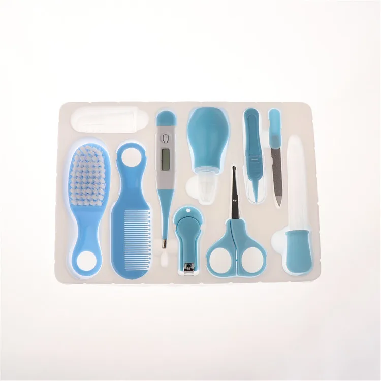Baby Safety Product 6/8/10 pcs Baby Grooming Scissors Nail Clipper Manicure Care Set