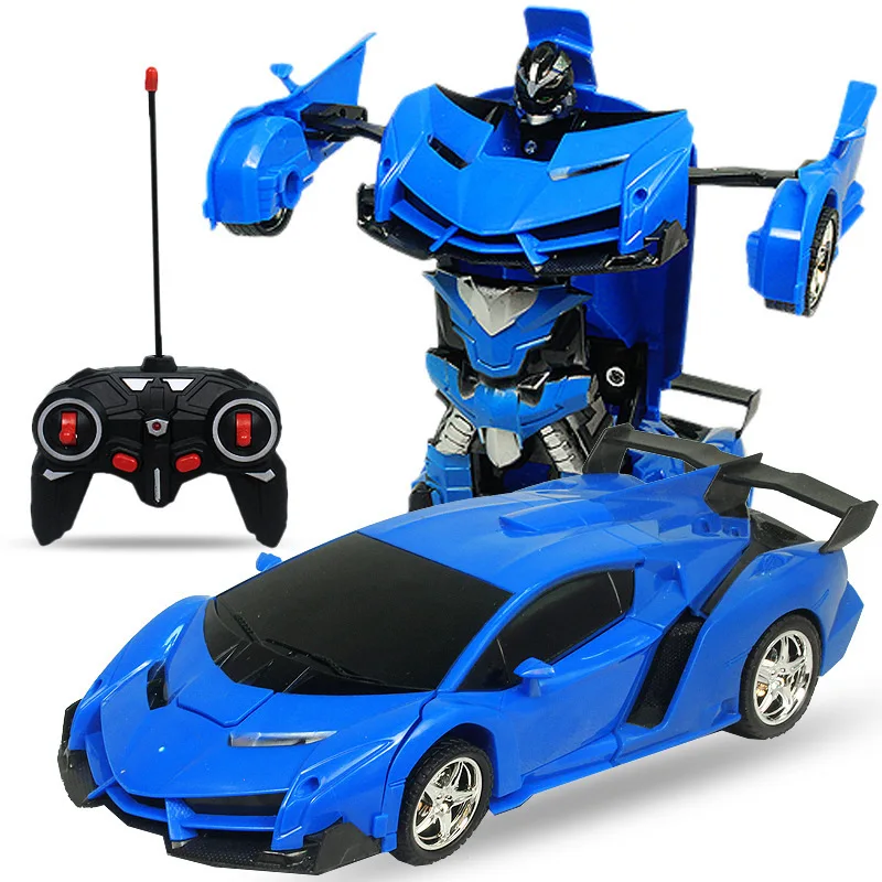 Dropshipping Rc Stunt Car, Chargeable Electric Robot Toy Car Remote Control For Kids//