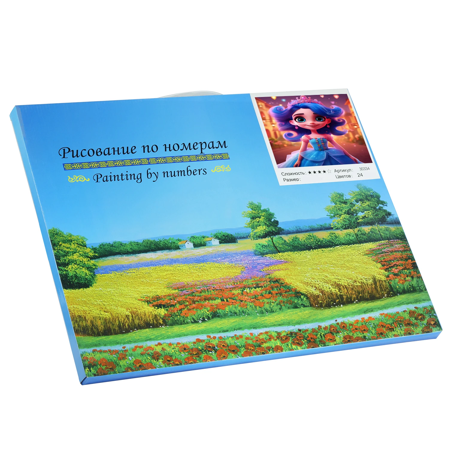Wall art paintings OEM high quality Cartoon series Princess DIY handmade painting For Kids Unique gifts home decor