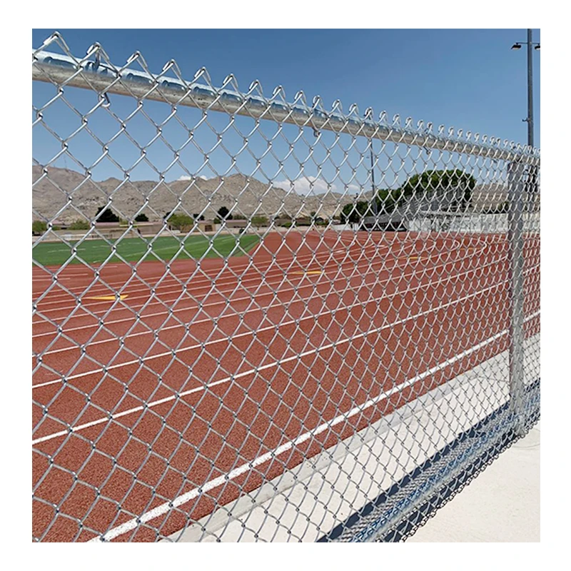 Shengsen diamond shape cyclone wire mesh 6 foot 8 foot galvanized PVC coated chain link fence prices