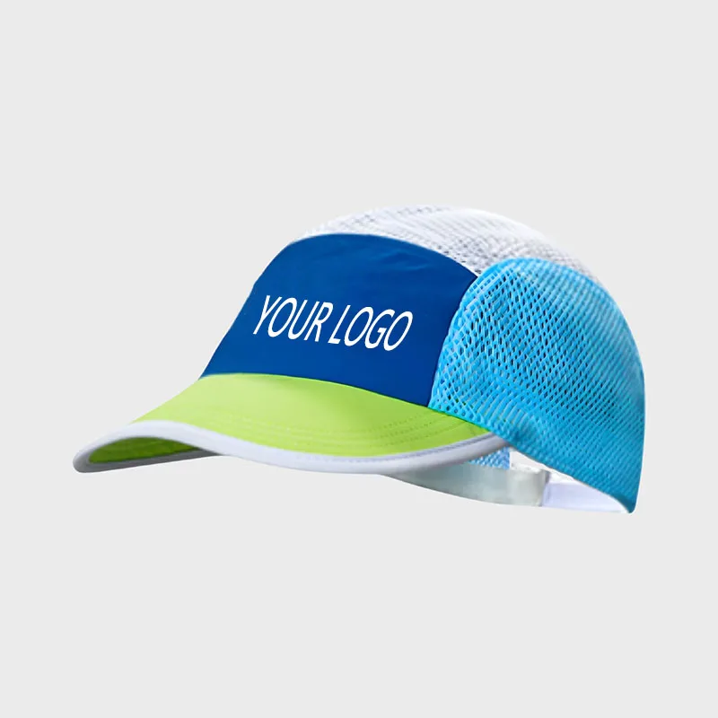 Customized highquality unstructured 5panel duckbill hat men outdoor camping hat, quick drying nylon camping hat