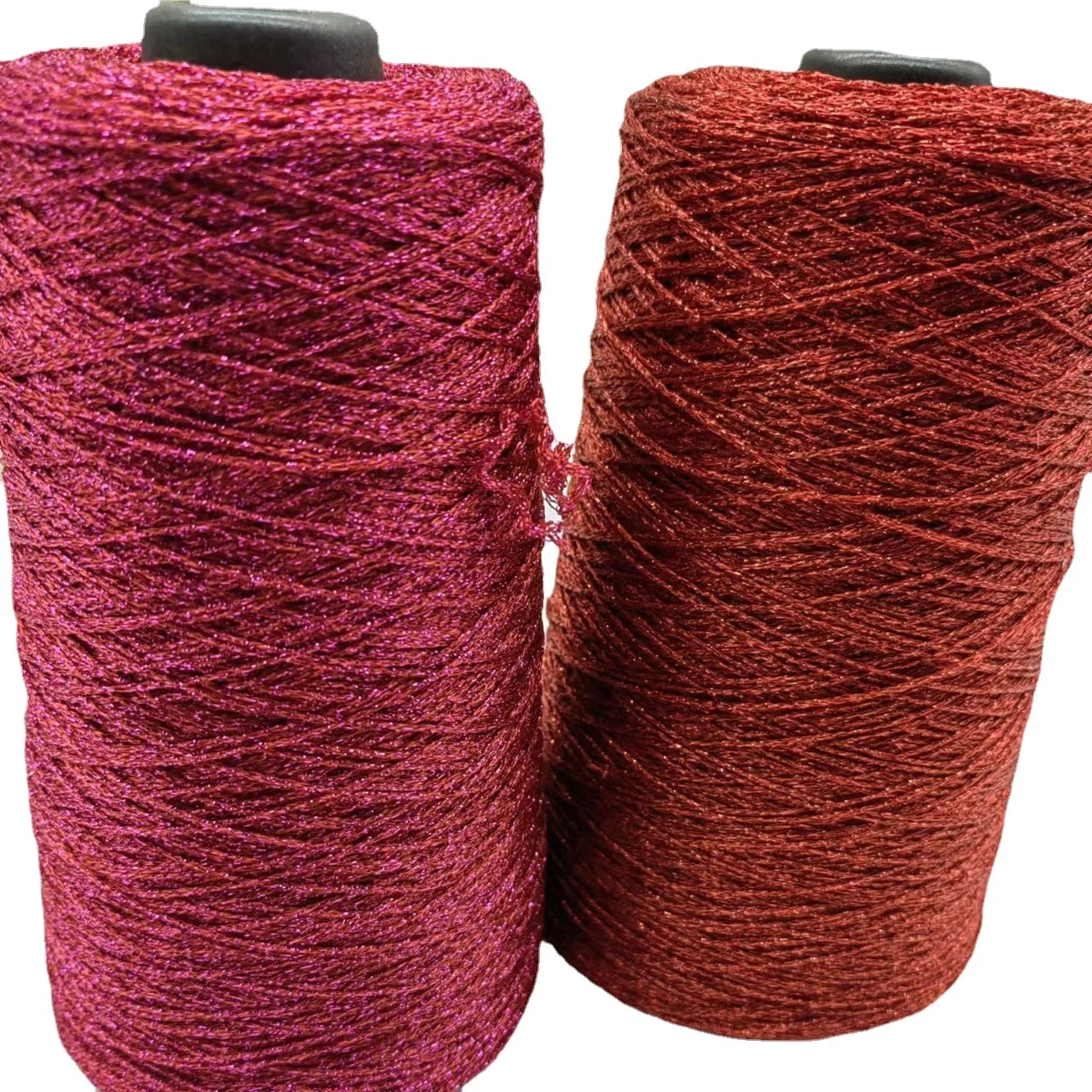 Блестящая блестящая пряжа с золотым люрексом для ручного вязания металлическая крючком полиэфирная вискозная