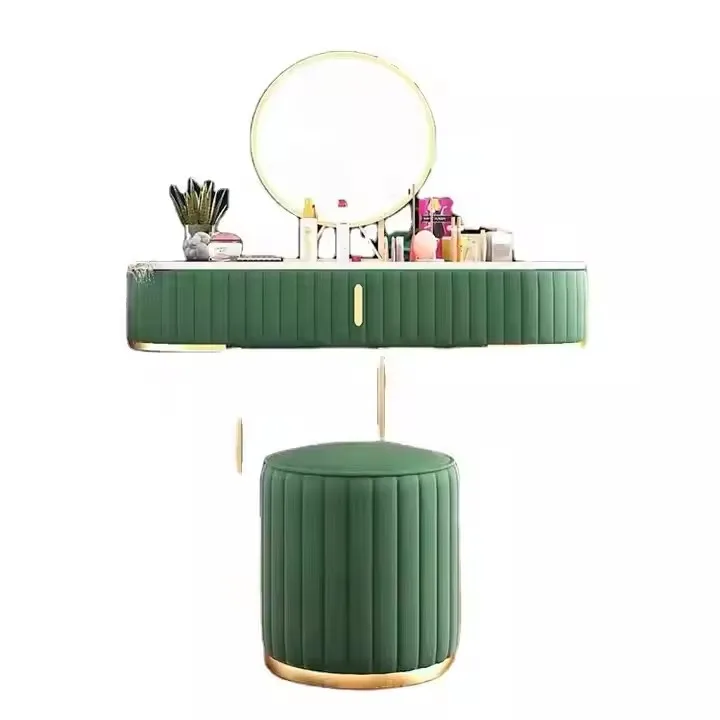 Nordic dressing table bedroom furniture modern dressing table with mirrors