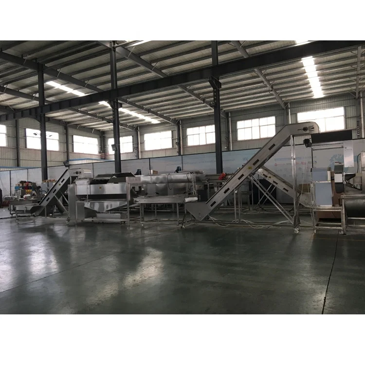 TCA  French Fry Making Line Plants Machine Frozen French Fries Production Unit