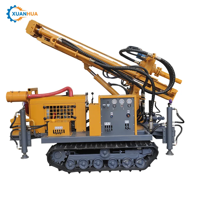 Factory Price Water Well Drilling Machine Rotary Crawler Air DTH Water Well Drilling Rig Machine