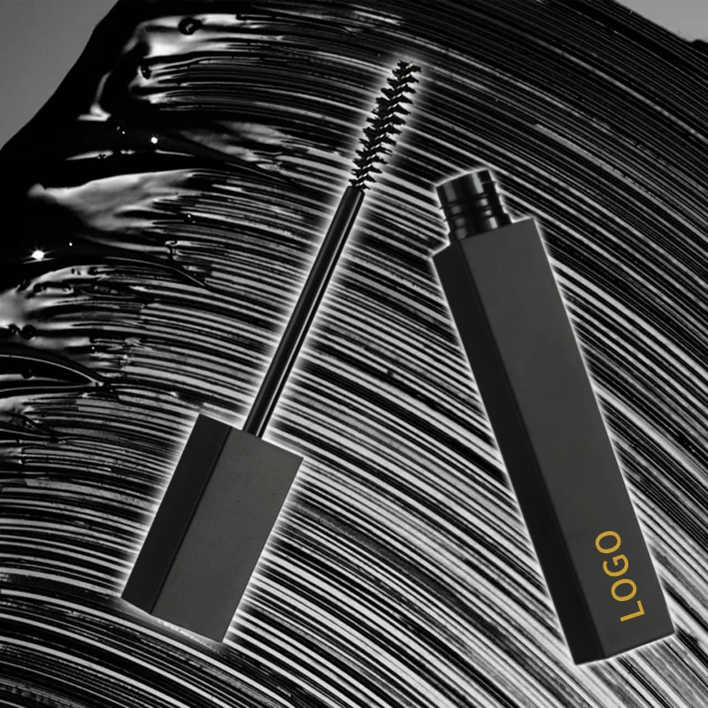 Private Label Makeup Long Lasting Black Fibre Curling Thick Waterproof Vegan Mascara