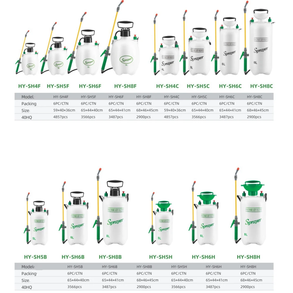 20L portable backpack manual pressure agricultural sprayers for sale