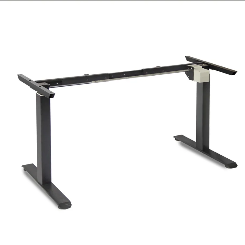 Motorized Adjustable Height Table Legs Three Stages Reverse Dual Motor Electric Sit Stand Desk Frame