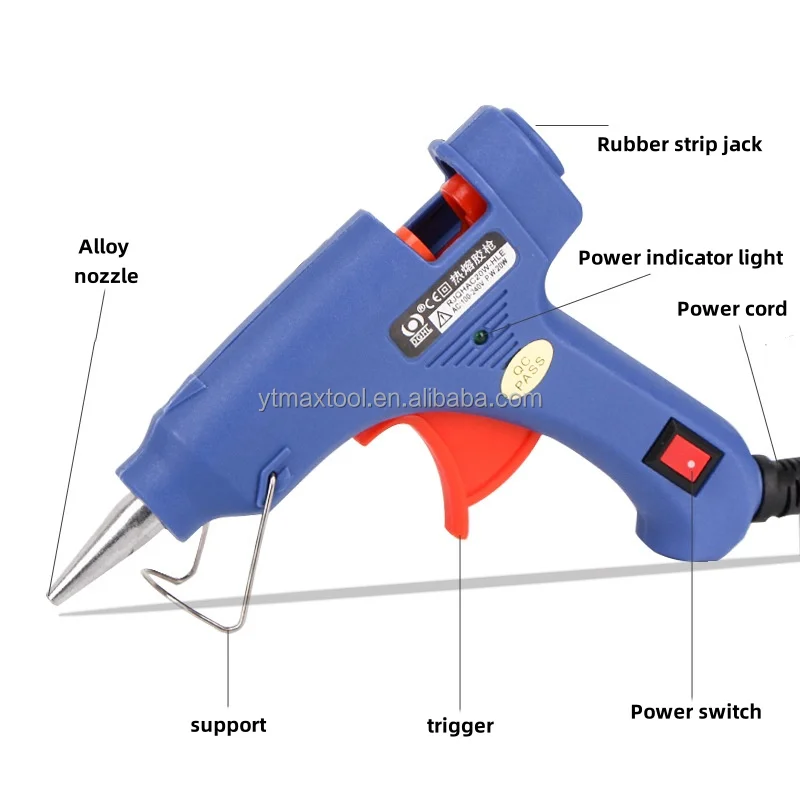 Hot melt glue gun hand-made glue household electric melting stick hot melt glue stick