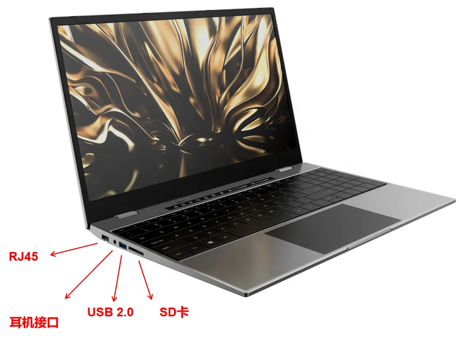 OEM 15.6 Inch 11th Generation  i7-1165G7 Wins10 Netbook 8GB DDR4 Ram 256GB Rom 15.6' Laptop Computer Notebook Laptop