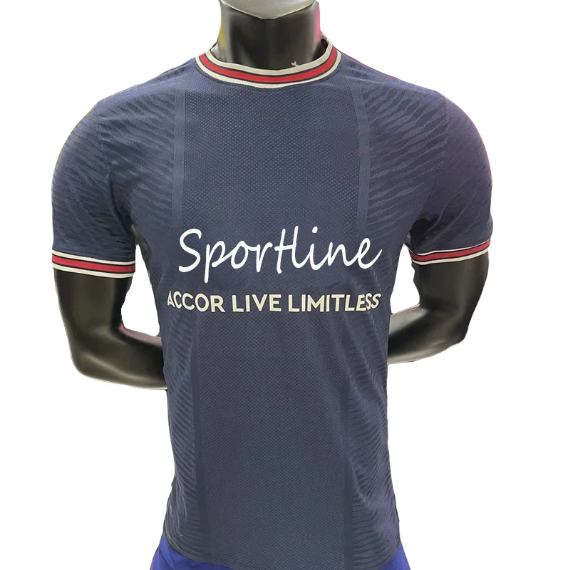 custom Hot sale Top Thailand quality psgi soccer wear player version 2021-2022 camisas de time  football jersey