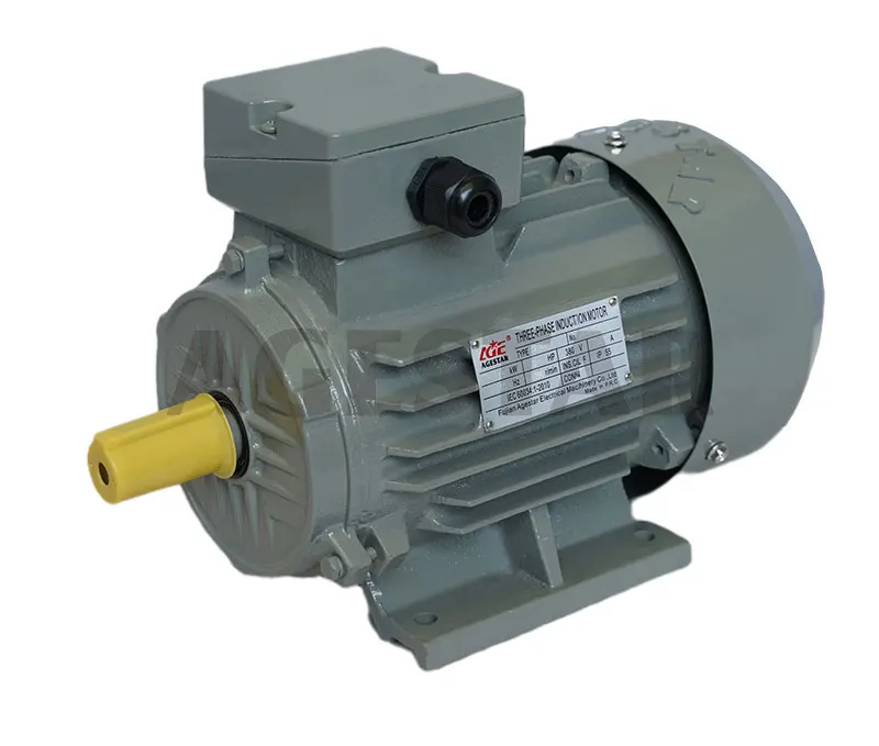 Wholesale three phase AC motor  3000rpm 100%copper 380v/50hz with pulley induction